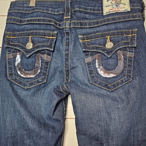 True Religion Hi-Rise Boot Cut Jeans - Picture 6 of 14